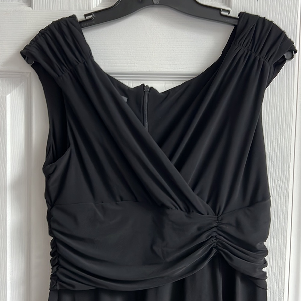Dress Barn slinky black dress